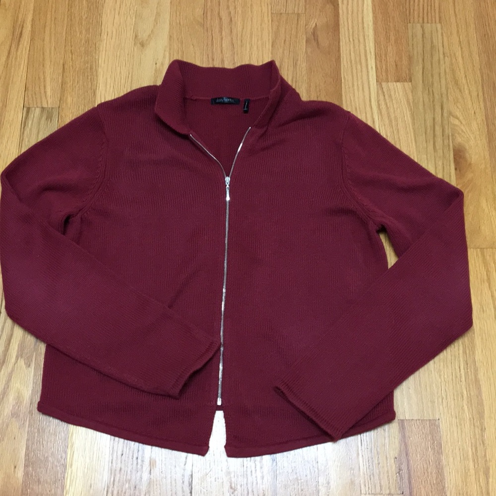 Daisy Fuentes “Very Cherry” Sweater